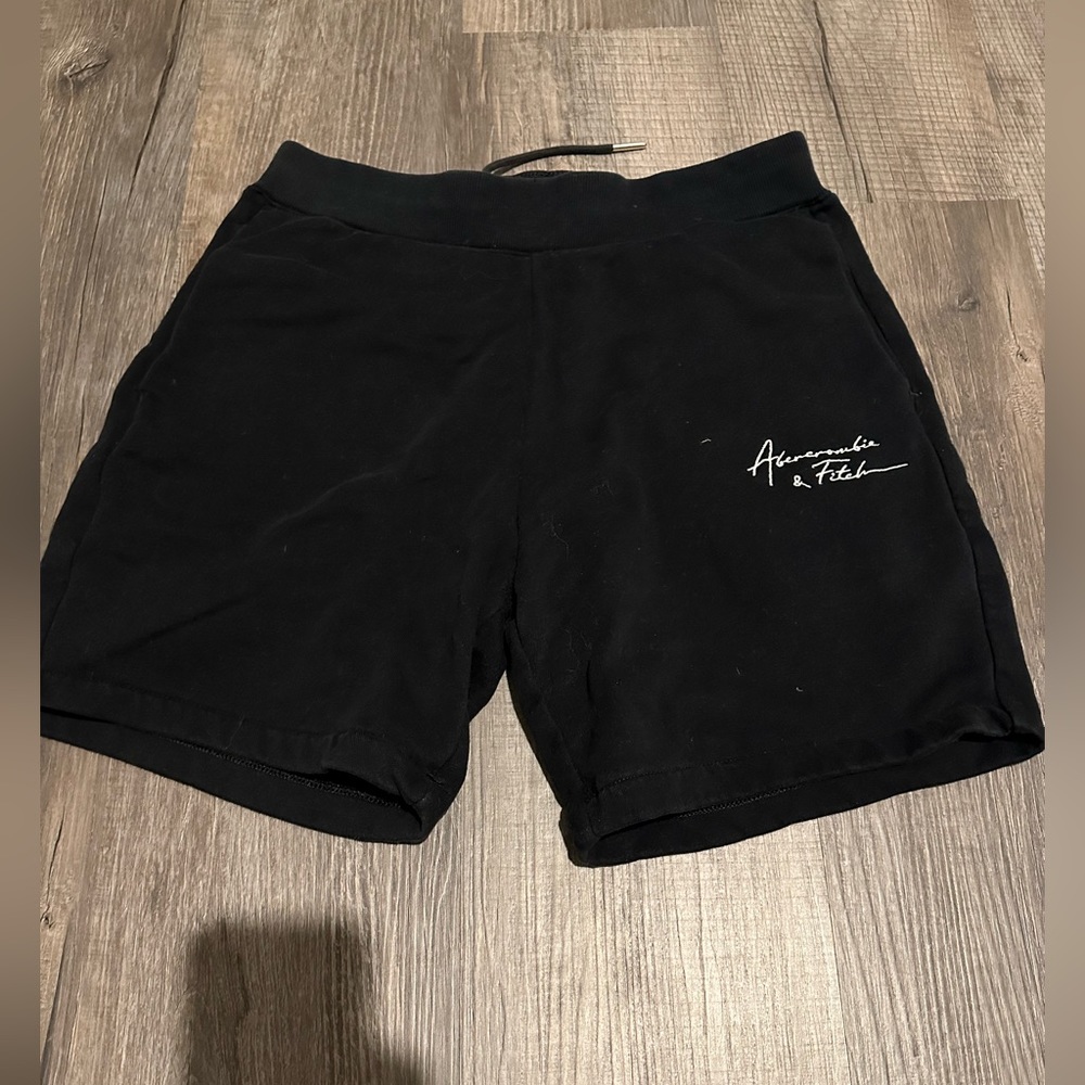 black shorts (Abercrombie and Fitch)